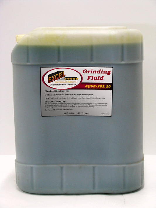 Aqua-Sol 20 Water-Soluble Blanchard Grinding Fluid (5 gal)